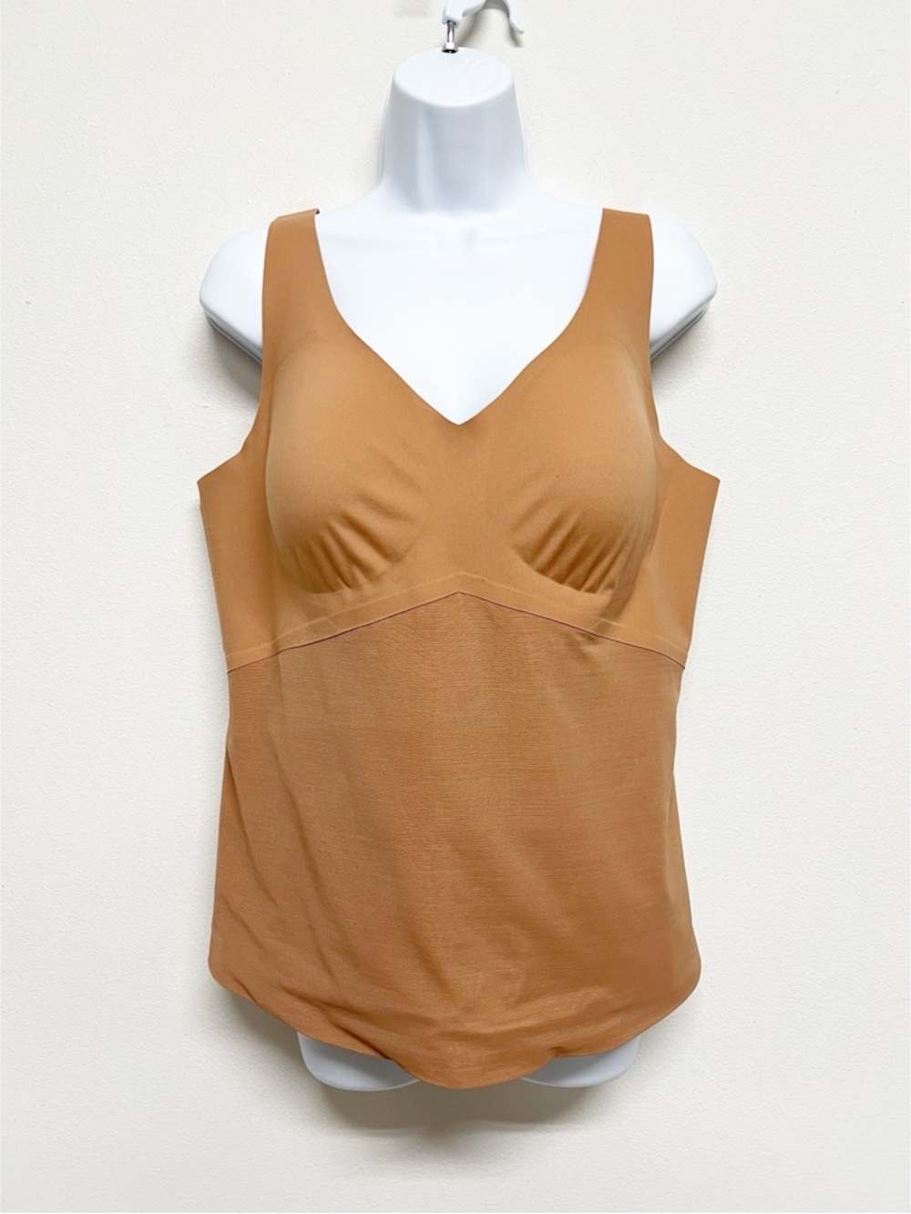Honeylove Womens Plus Tan Sand Smoothing Shapewear Cami Tank Size 3X